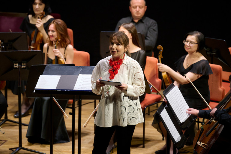 The host of the evening was the artistic director of the festival, the Ukrainian-Swedish pianist Natalia Pasichnyk.