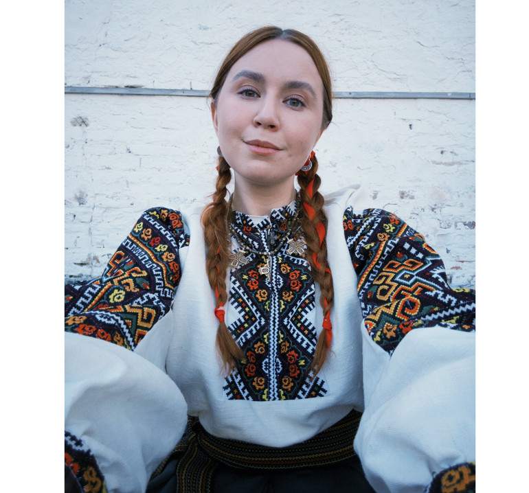 As Ukrainians greet each other on the Embroidery Day