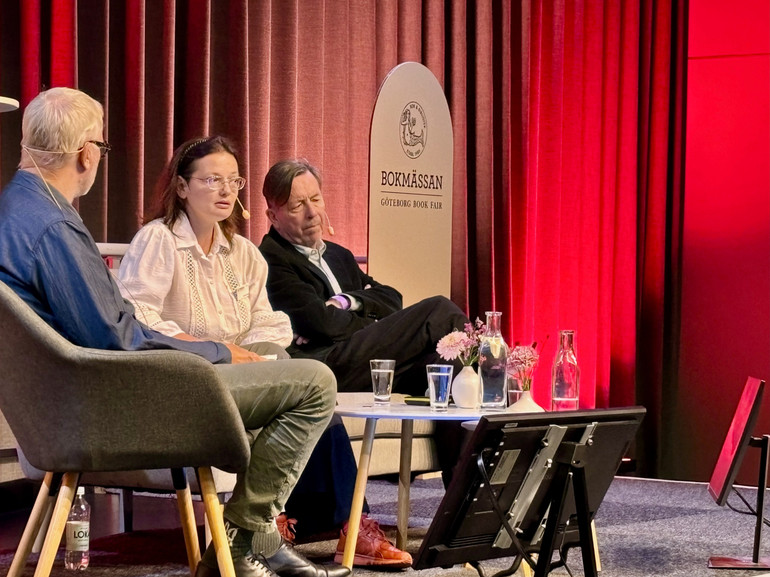 Тамара Горіха Зерня та Стіва Сем-Сандберга