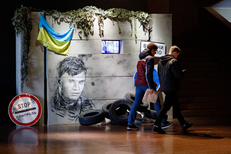 Робота французького вуличного художника Крістіана Гемі