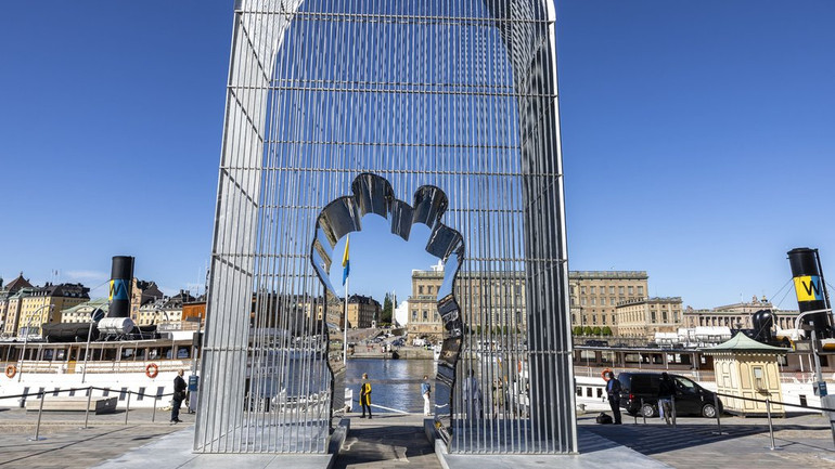 Arch sculpture presented in Stockholm since 2022