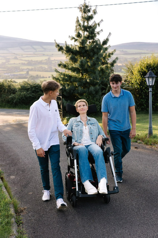 Марина відчувала провину, бо думала, що через хворобу стане тягарем для синів