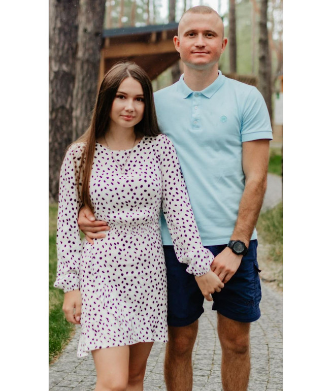 A young couple who died in Lutsk