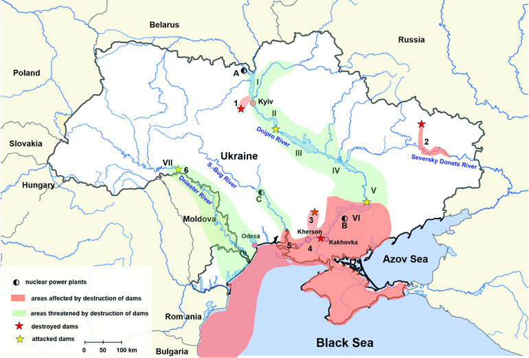 Наслідки підриву Каховської ГЕС