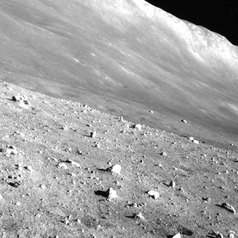 SLIM took the image using the lander's navigation camera