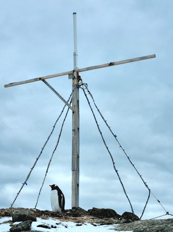 Антенні системи, що дають змогу моніторити електромагнітне випромінювання від блискавичної активності