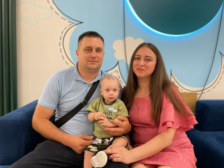 Злоякісну пухлину у хлопчика виявили у 4 місяці