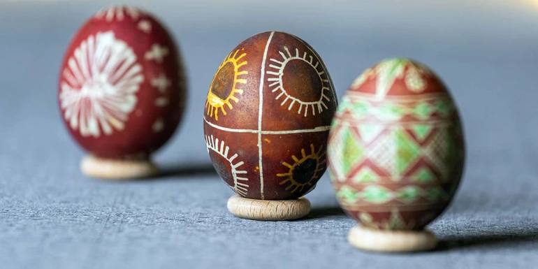 Писанка з сонцями, Бойківщина