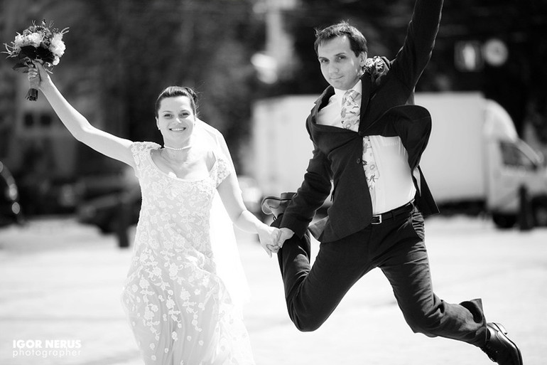 Коли молодята стали на весільний рушник, їй було 27 років, а Ярославу – 36