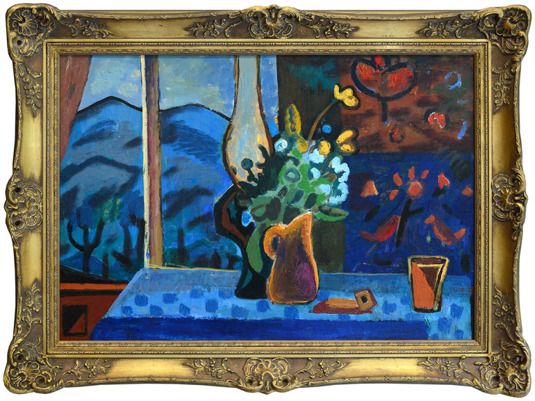 Лот 23: Сельський Роман, Натюрморт з лампою, 1970, картон, олія 49 x 70 см. Естімейт: 10 000 - 15 000 $.
Стартова ціна: 7 000 $
