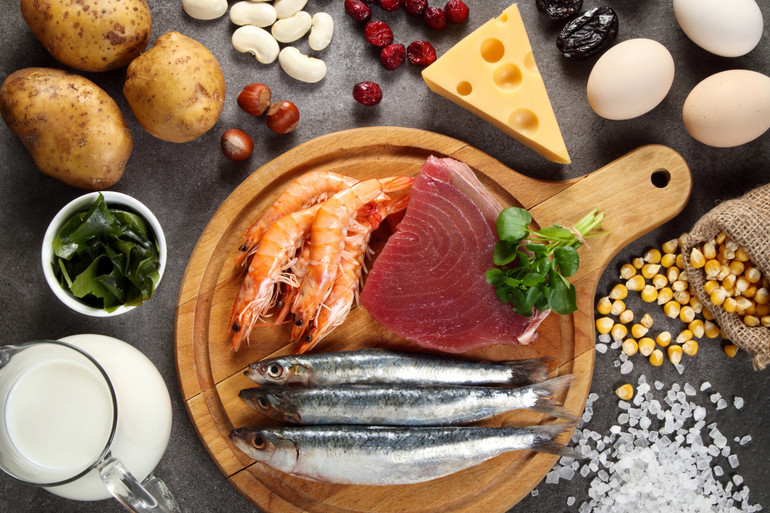 Продукти з високим вмістом йоду