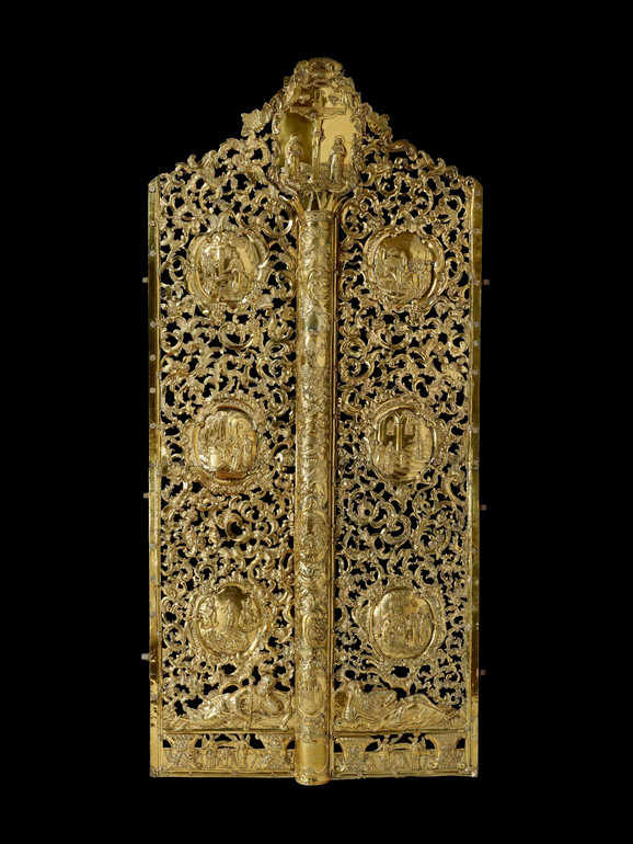 The Gate of the Kiev-Pechersk Lavra, which will be exhibited at the British Museum