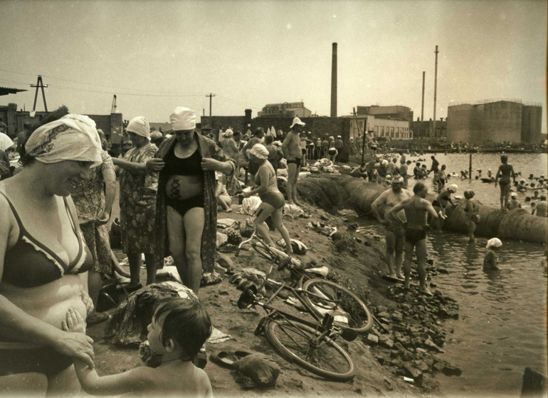 Борис Михайлов, з серії Соляні озера, 1986