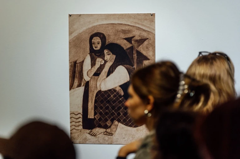 Робота Іванової, яка була представлена на Венеційський бієнале 1928.