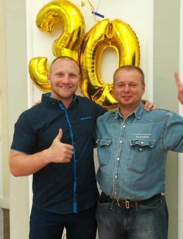 Юрій із другом Іваном