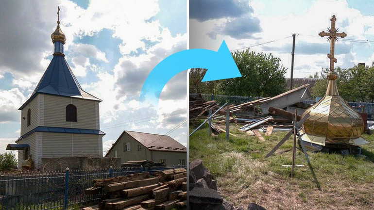 Що лишилося від церкви у Заборолі