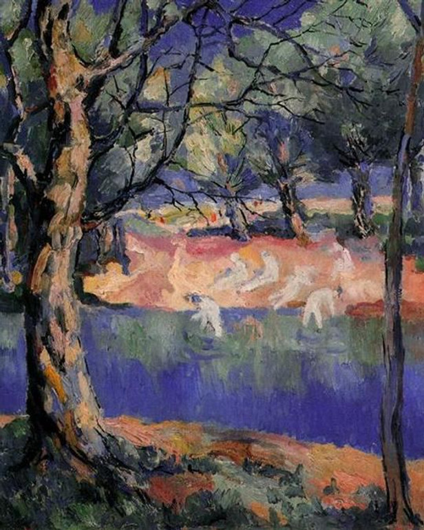 Казимир Малевич. Річка у лісі. 1908