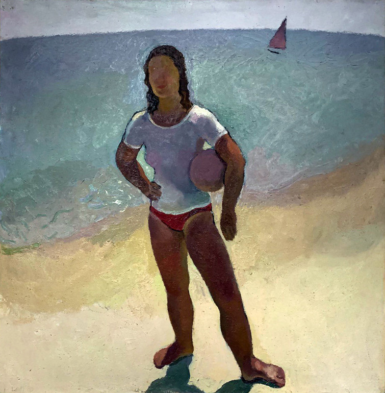 Юрій Єгоров, Дівчина з м'ячем, 1989 рік