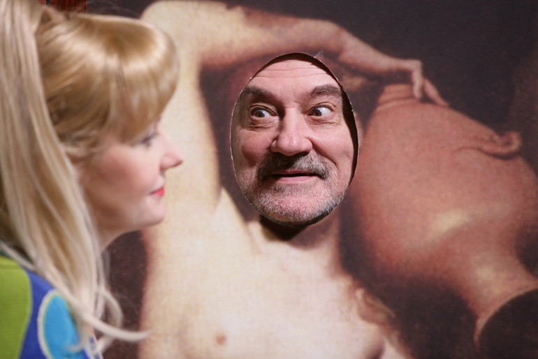 Frame from the movie two in one