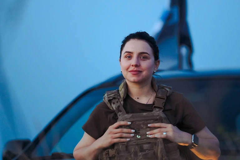 Вікторія Боброва у війську