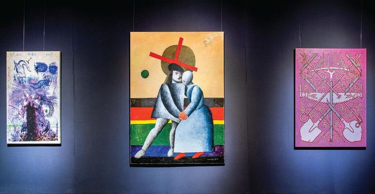 Без назви 2016 рік, полотно, акрил. Микола Маценко