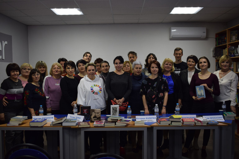 Зустріч з читачами у Подільську