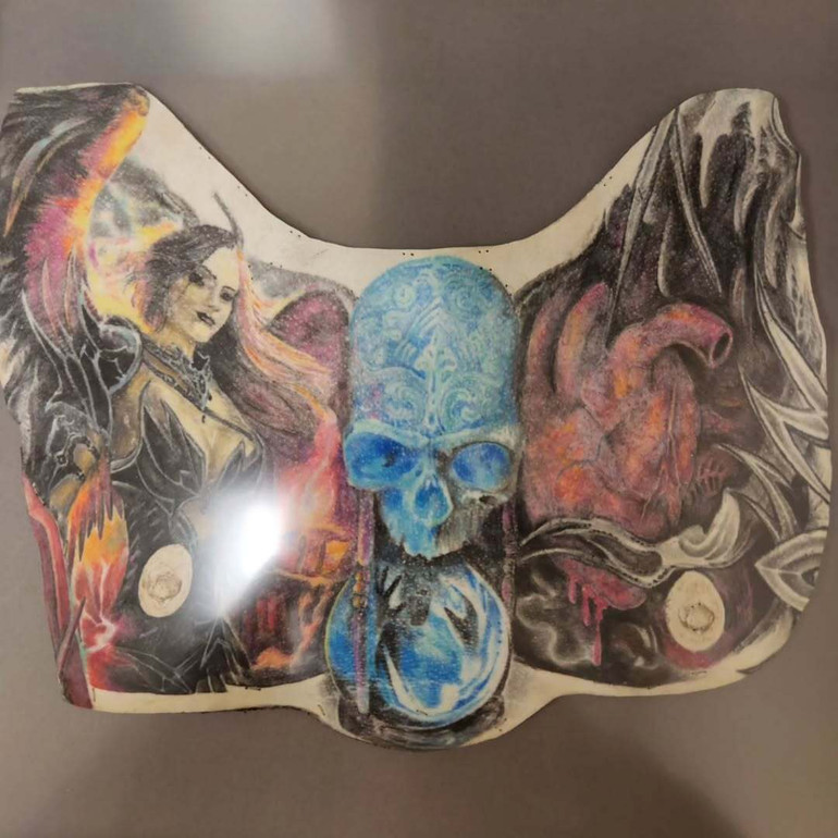 Татуювання зі шкіри померлих