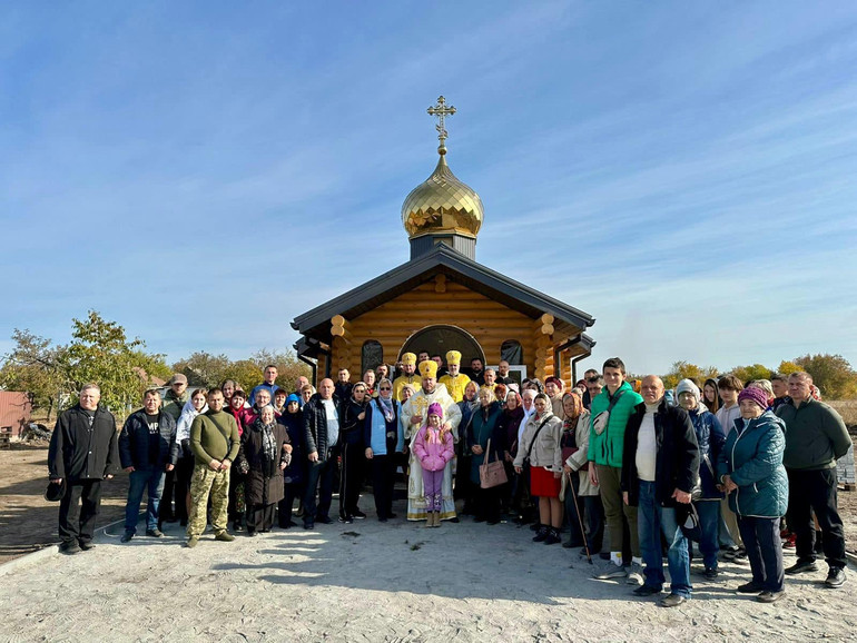 Церква, побудована Іриною Тезик