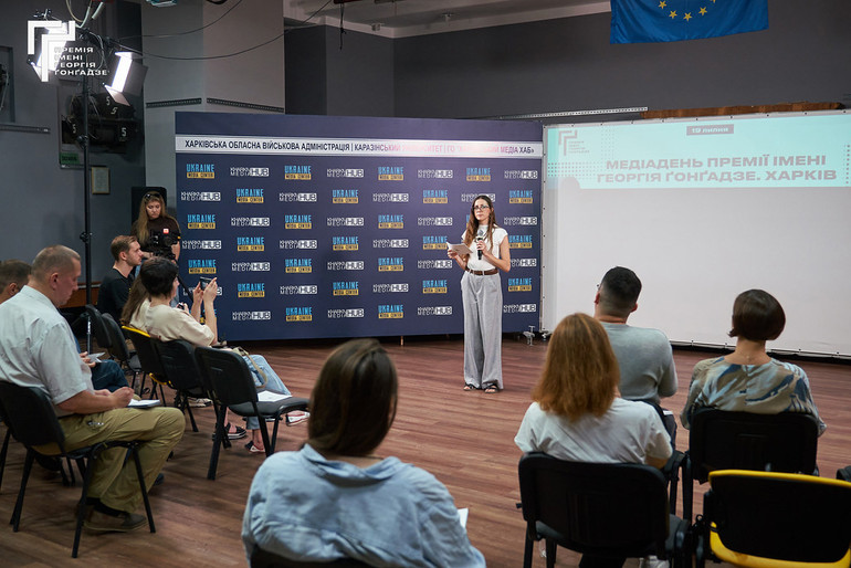 Анастасія Абрамець виступила на початку конференції