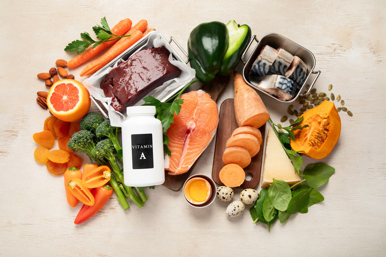 вітамін А в їжі