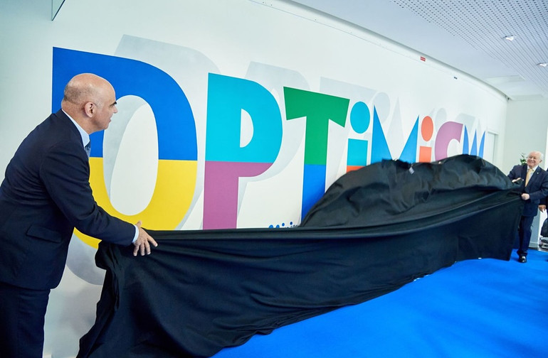 Урочисте відкриття муралу Оптимізм