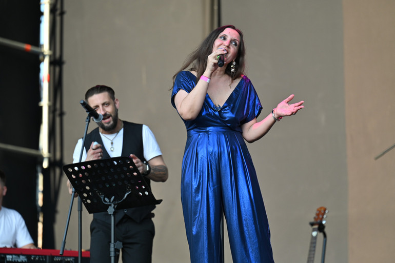 Вечірній виступ Мар'яни Савки, Зиновія Карача та FIJI Band