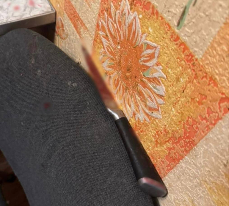 Кухонний ніж із місця події