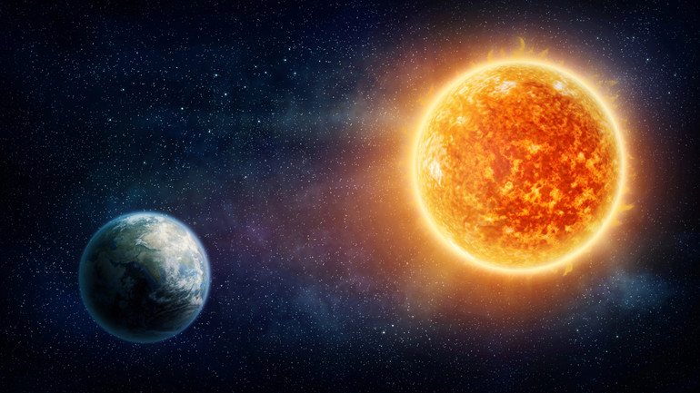 Земля робить оберт навколо Сонця за 365 днів, 5 годин, 48 хвилин і 56 секунд