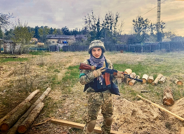 Воїн-доброволець, журналіст Ярослав Шапочка