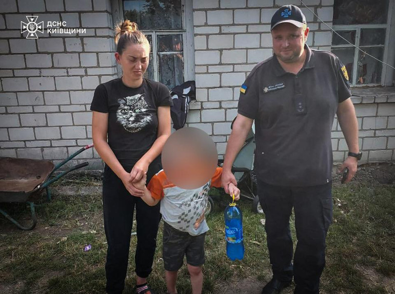 Хлопчика знайшли на ранок наступного дня