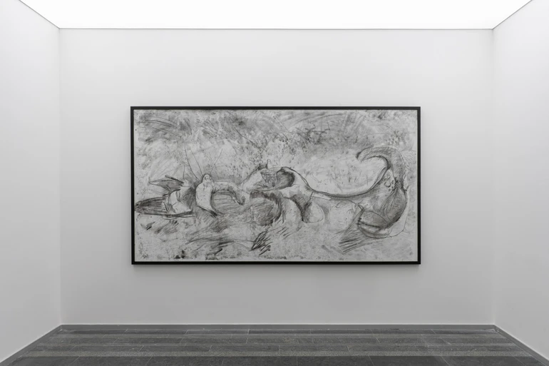 Анна Звягінцева, Фортифікації (по мотивам пісочних замків Зої), 2025–дотепер. Радість, 2026. PinchukArtCentre.