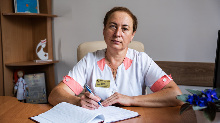 Пані Віра працює у чернігівському пологовому 35 років