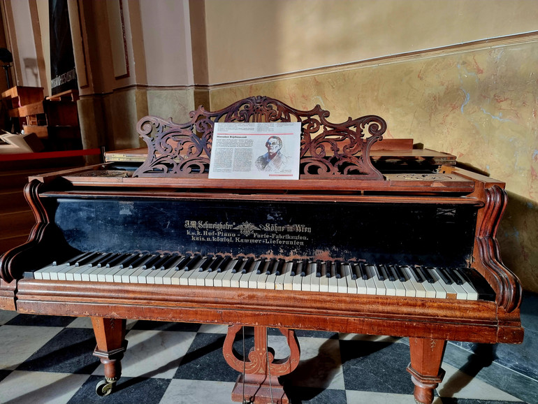 A rare grand piano