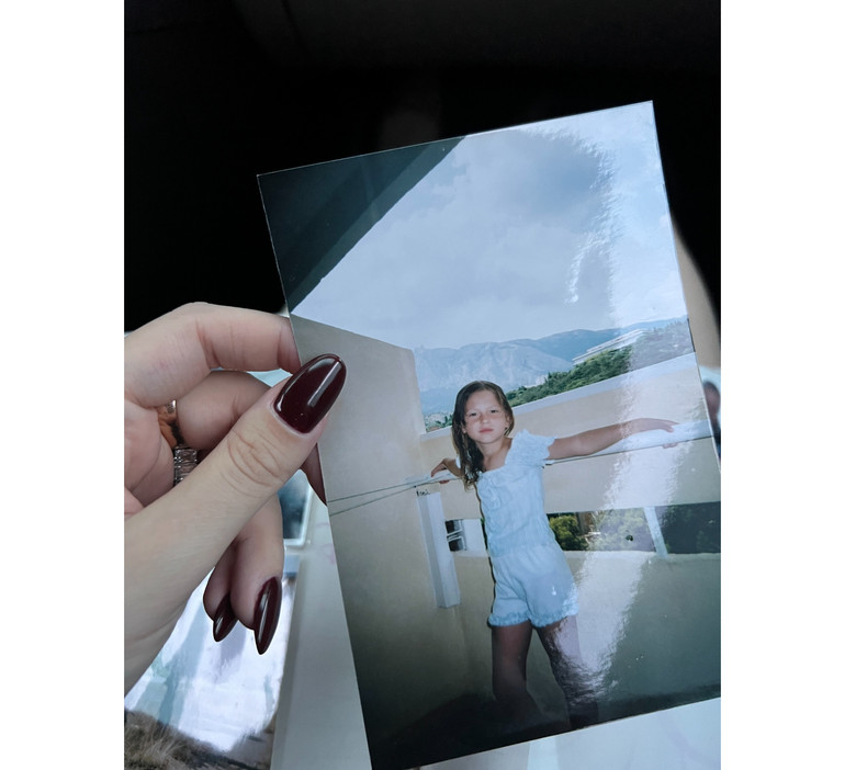 Світлана Басова у дитинстві