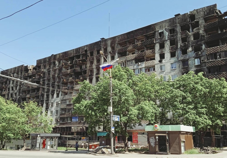 Парад 9 травня у Маріуполі