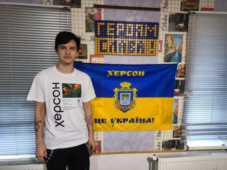 Олексій Полухін із Херсона