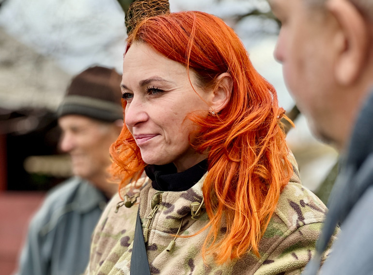 На прифронтові території Майя не боїться їхати, адже і раніше їздила туди без чоловіка