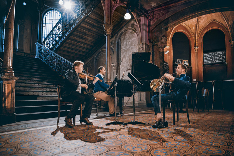 Фелікс Клізер зі скрипалем Андрієм Бєловим