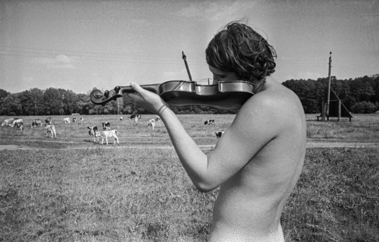 Євген Павлов, з серії “Скрипка”, 1972.