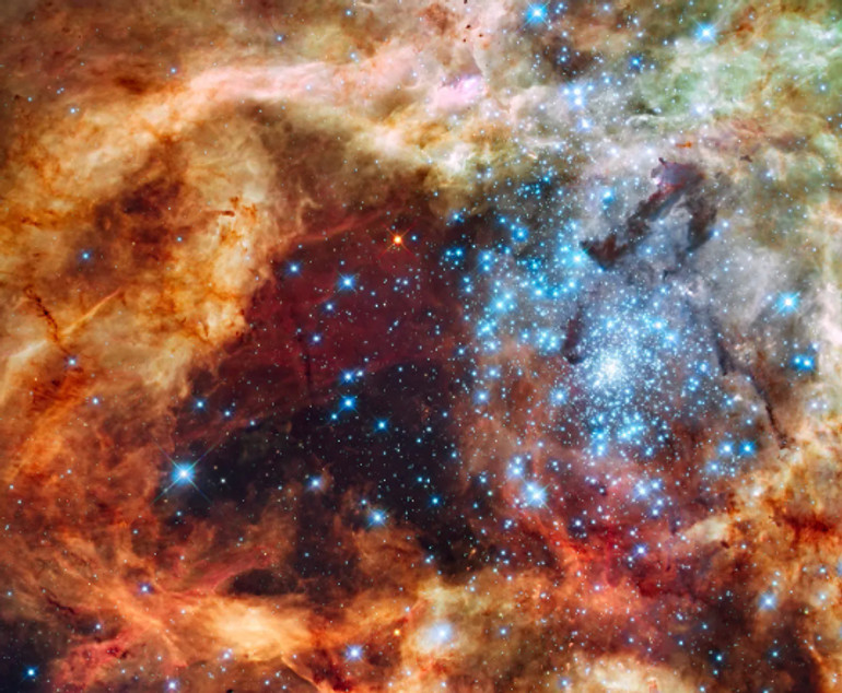 Блакитні зірки, що сфотографував Хаббл