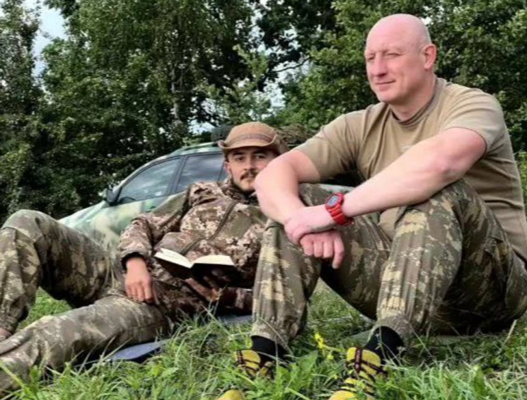 Ігор під час служби