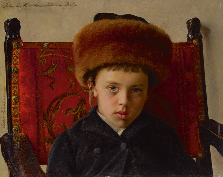 Ізидор Кауфман. Син рабина-чудотворця з Белза (до 1906 р.)