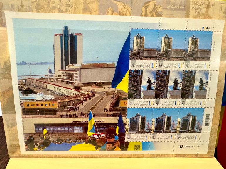 Odesa Naval Station stamps