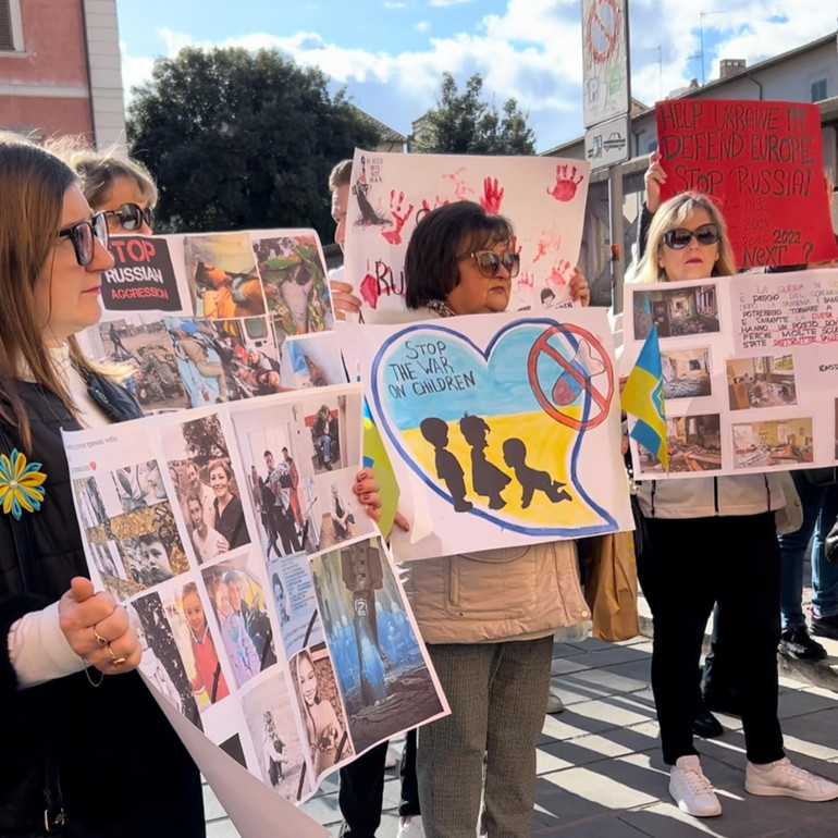 Мітинг у Фоліньо 25 лютого